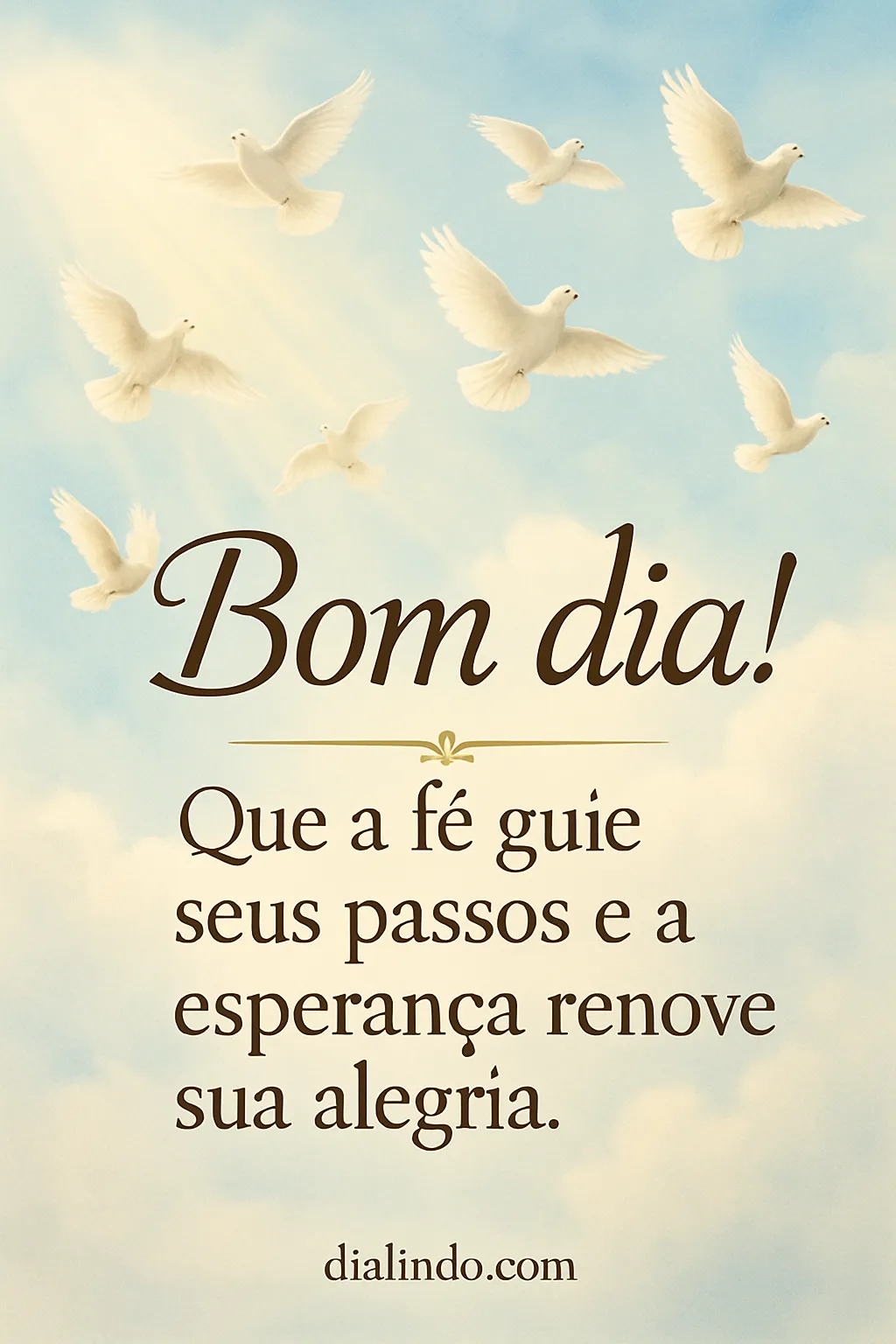 Passos Guiados, Alegria Renovada