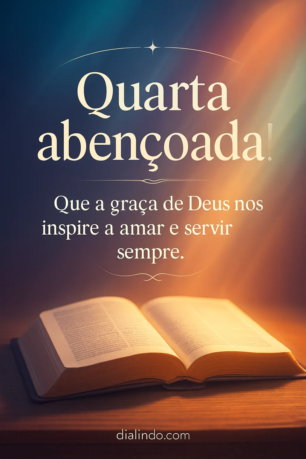 Amar, Servir: Quarta Inspirada.