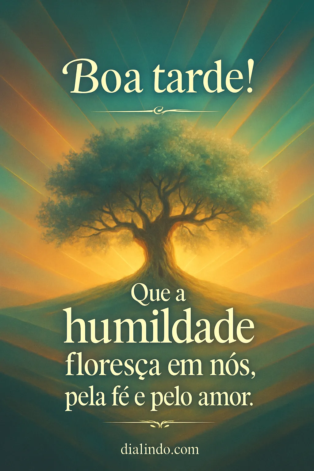Humildade: Florescer da Fé Amorosa