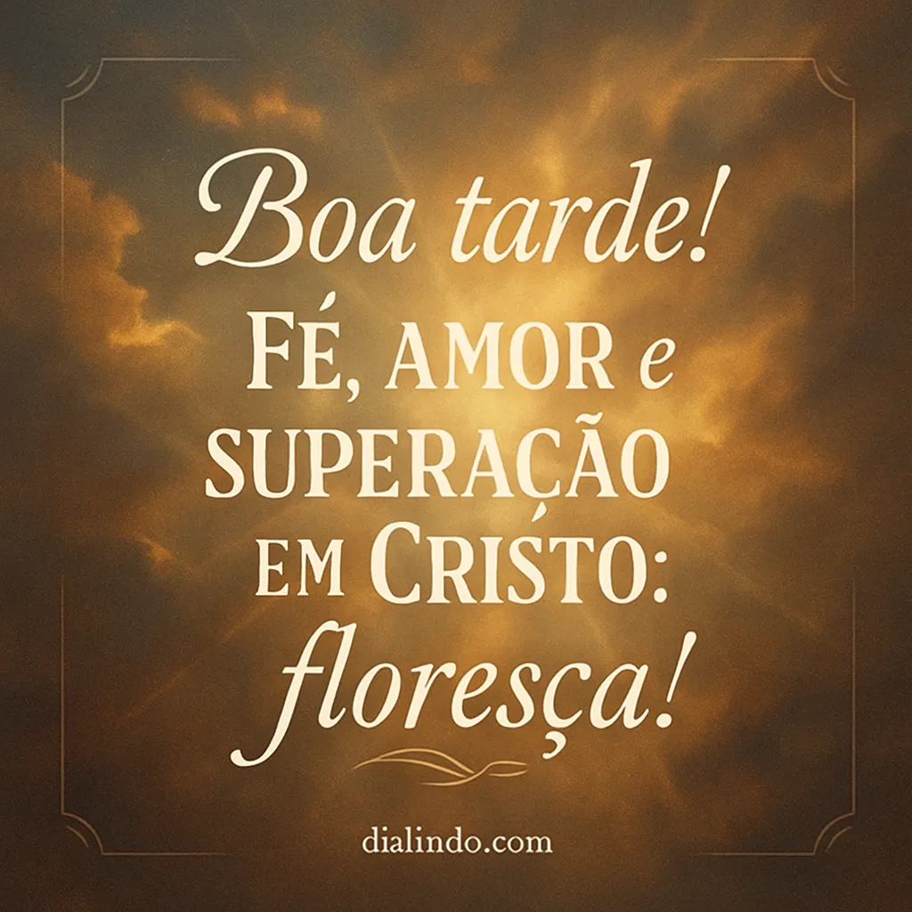 Cristo: Florescer no Amor-Fé
