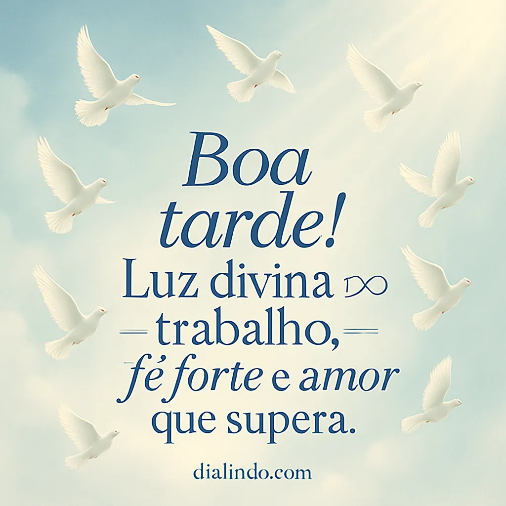 Trabalho Iluminado: Fé Amorosa