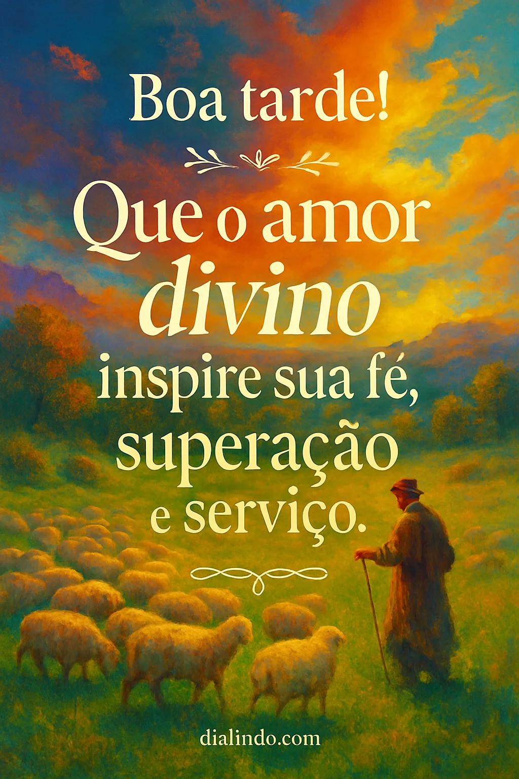 Amor Divino: Fé em Ação.