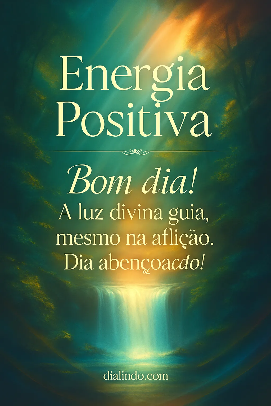 Luz Divina na Aflição Matinal