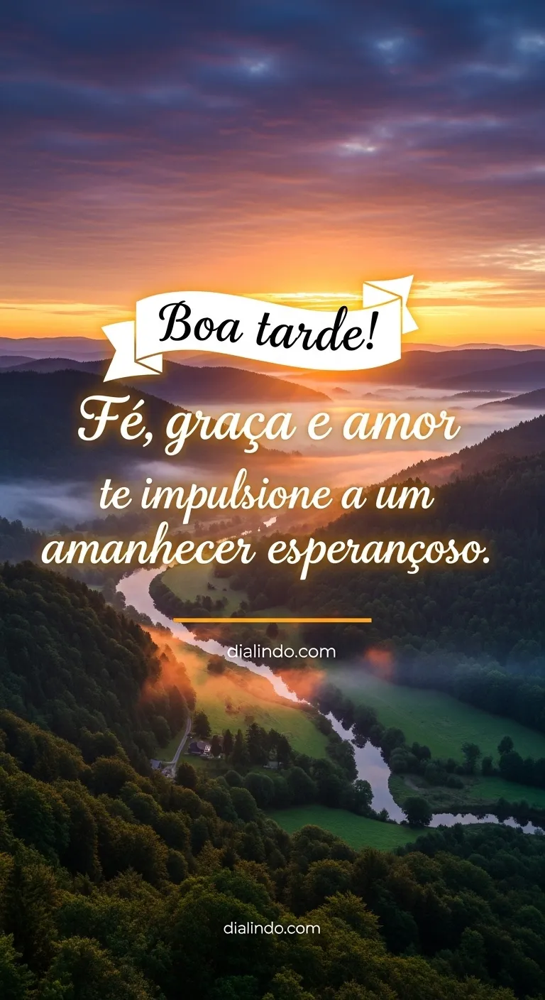 Amanhecer Impulsionado: Fé, Graça e Amor