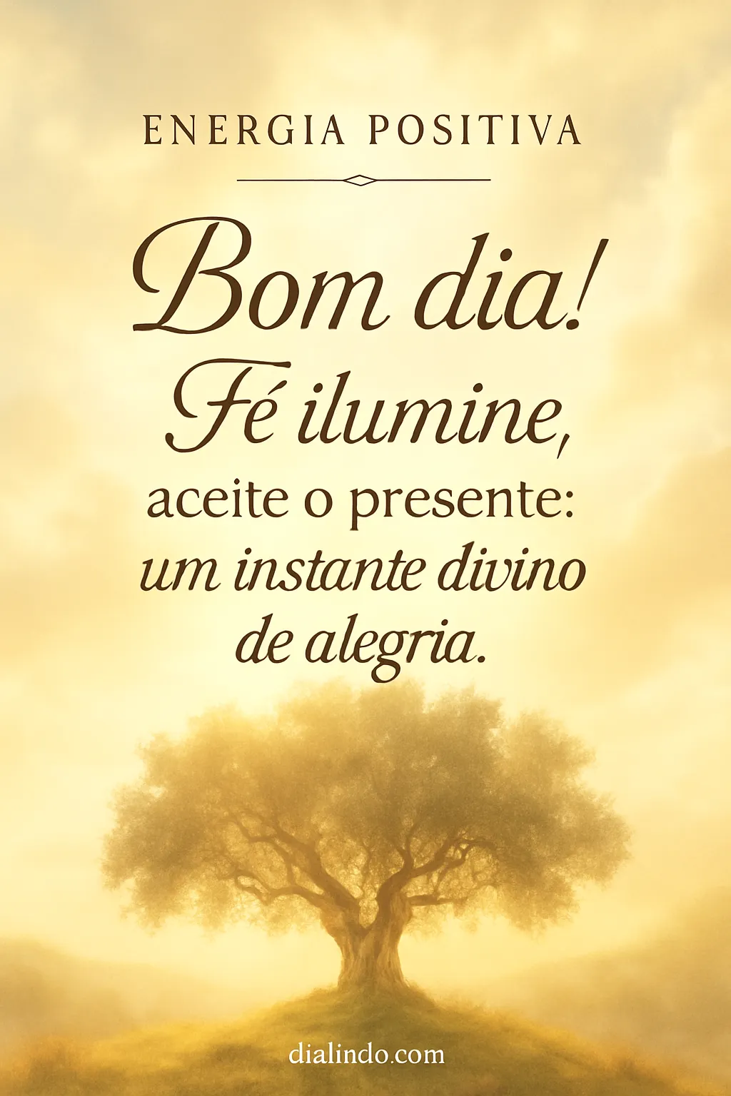 Alvorecer de Alegria Divina