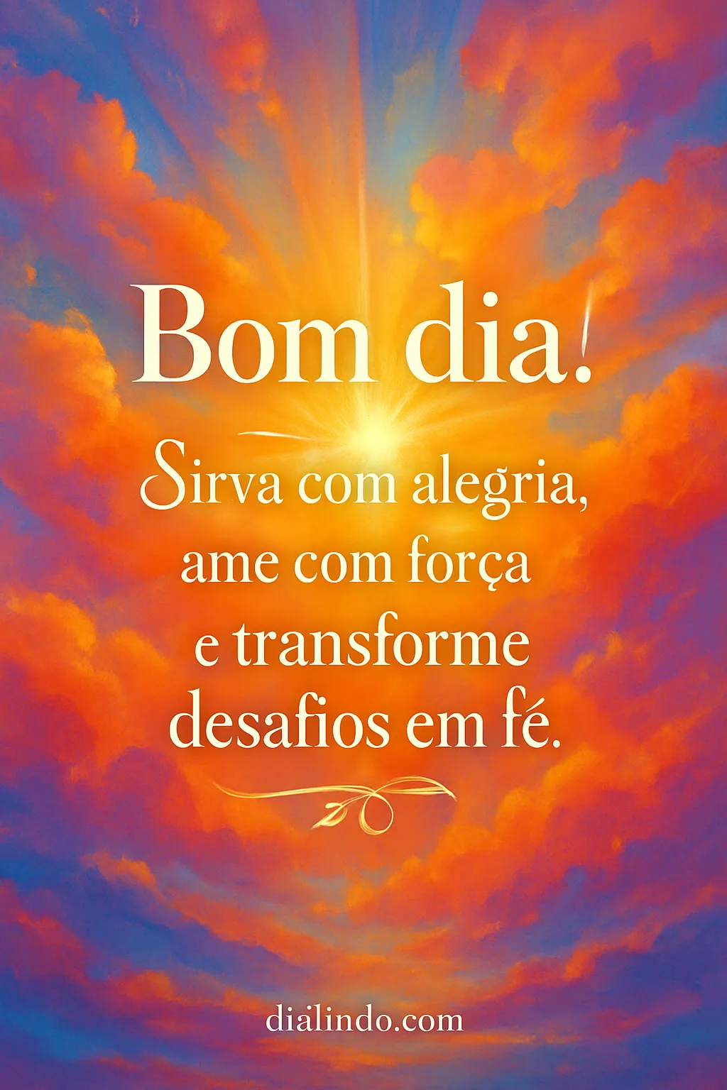 Fé, Amor, Serviço Alegre.