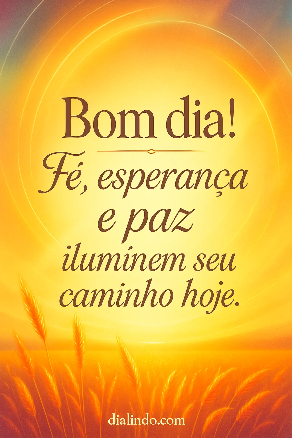 Luz Tríplice no Caminho.