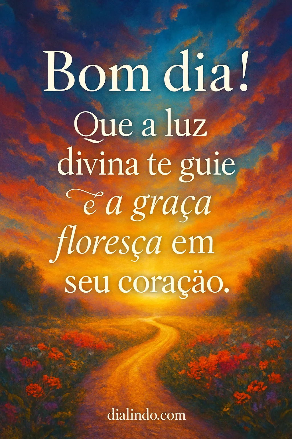 Luz Divina Florescendo em Você