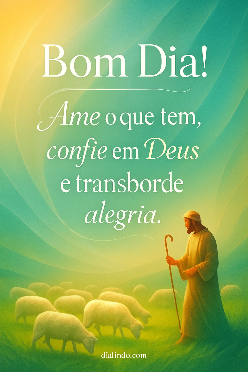 Alegria Grata, Fé Radiante