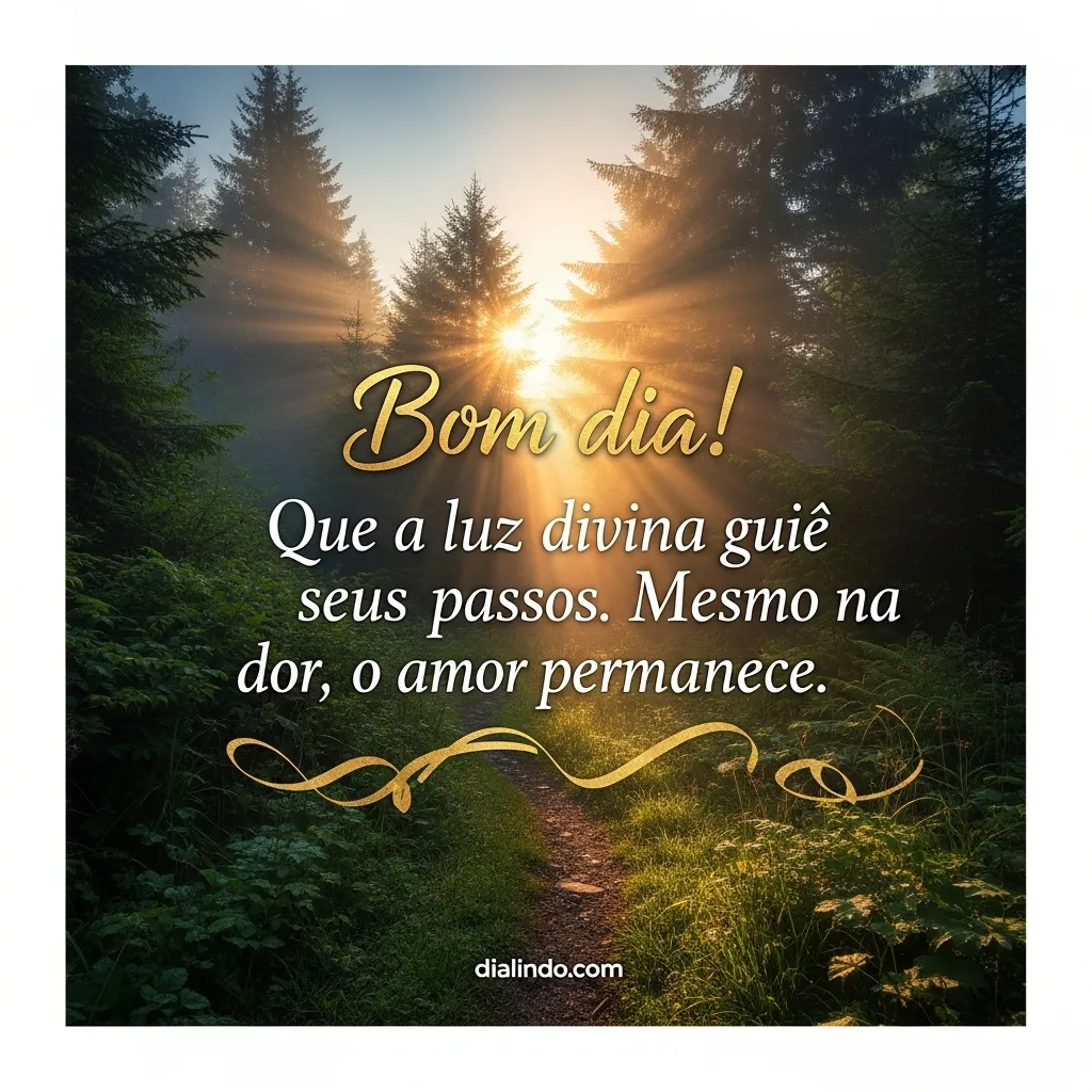 Luz, Amor, Dor: Permanência Divina