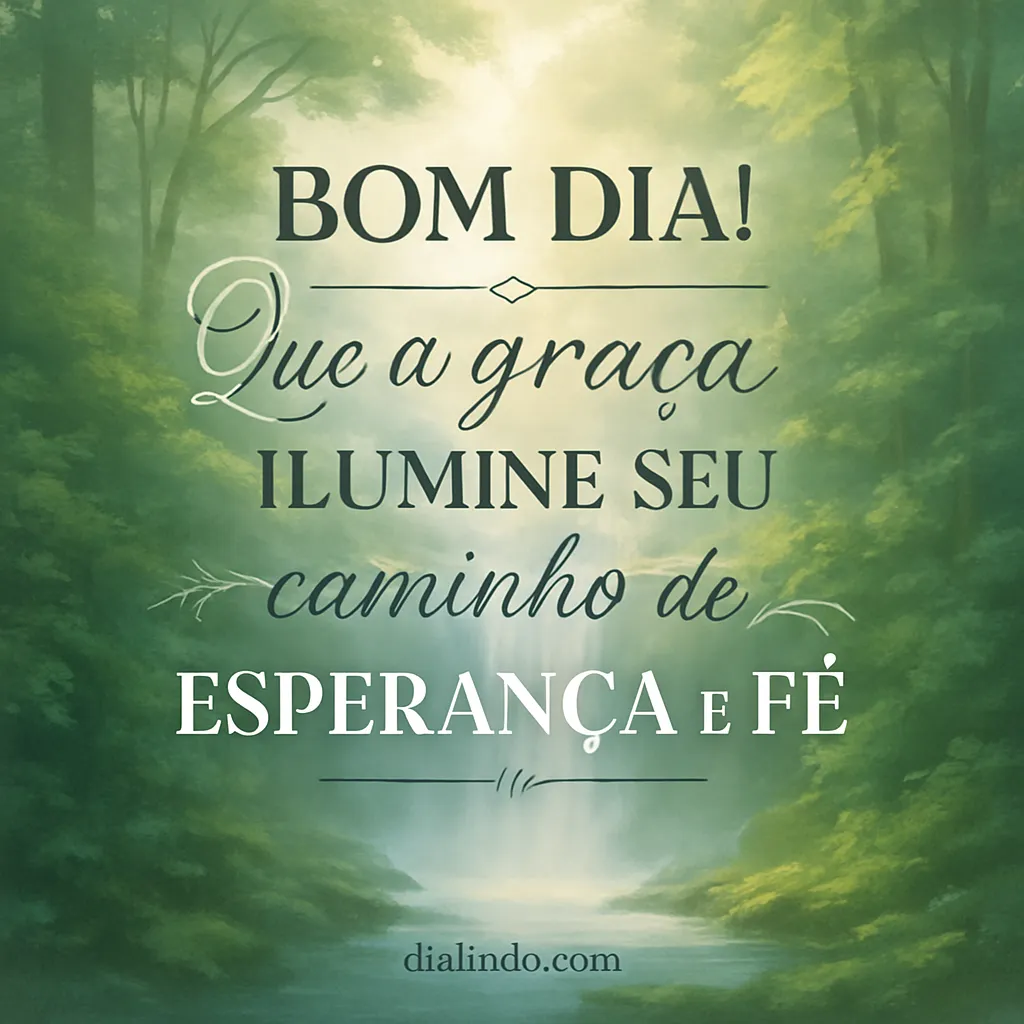 Caminho Iluminado de Graça.