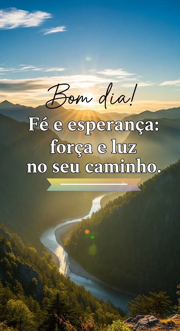 Amanhecer de Fé Iluminado