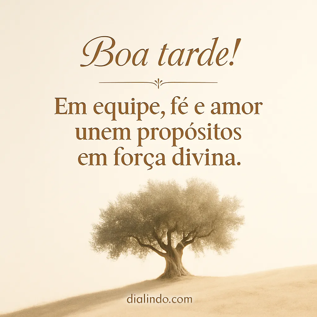 Aliança Divina: Equipe, Fé e Amor