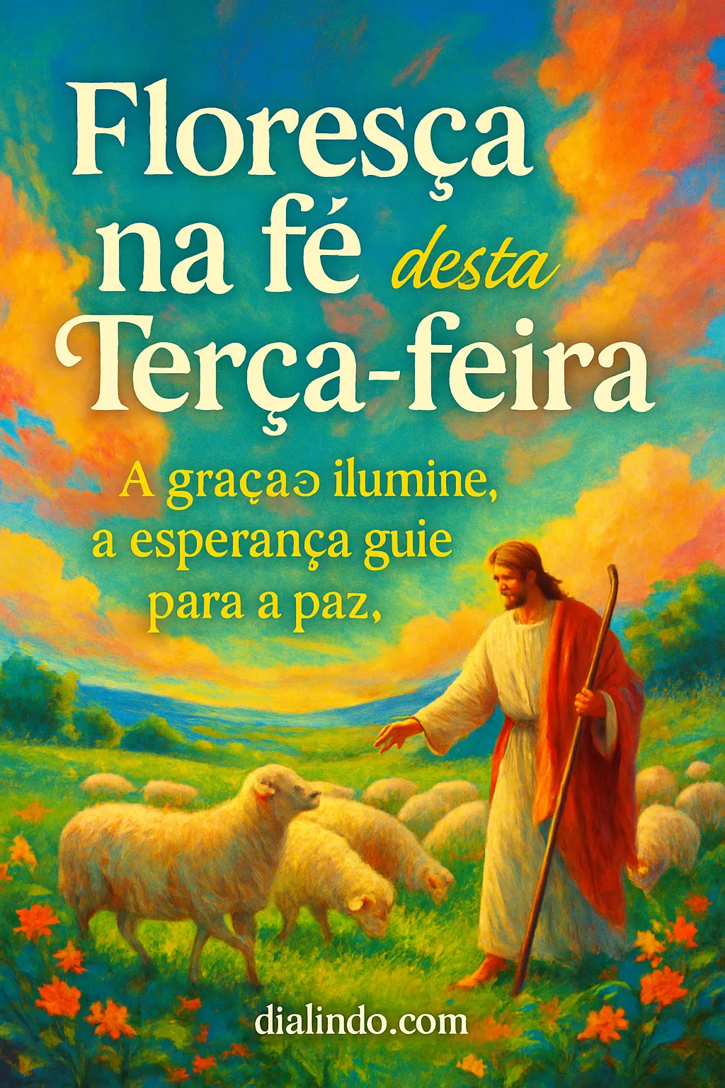 Terça: Graça, Esperança, Paz.