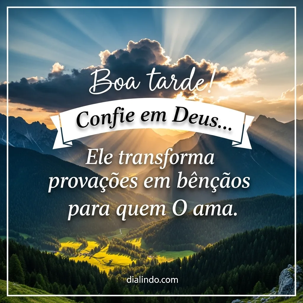 Deus transforma: Amor florescente.