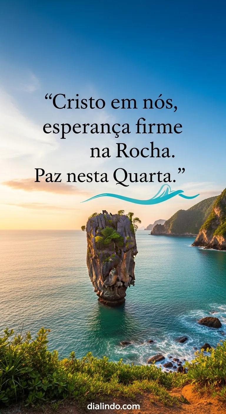 Rocha, Cristo, Paz Quarta-Feira