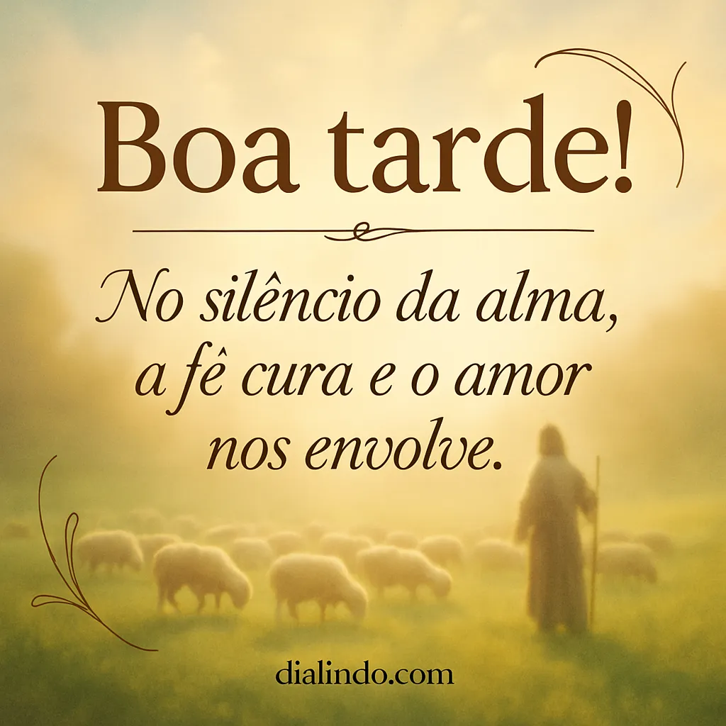 Silêncio, Fé, Amor: Cura