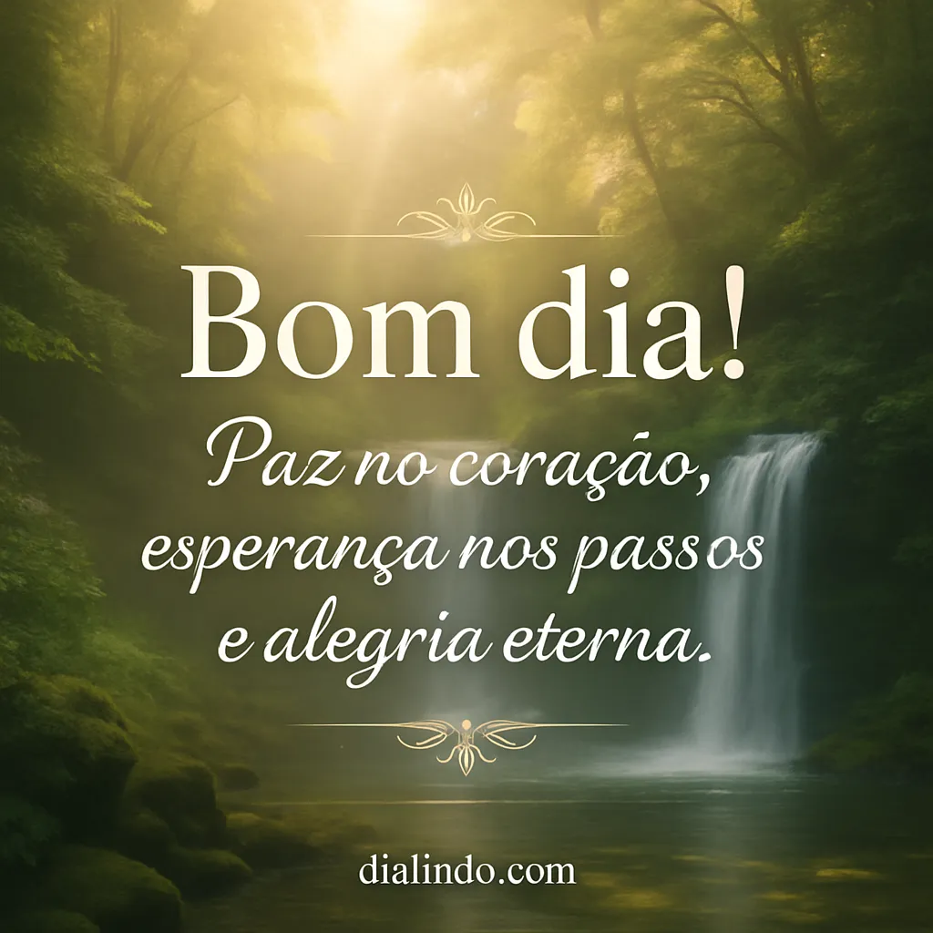 Alvorada de Paz, Passos Felizes.