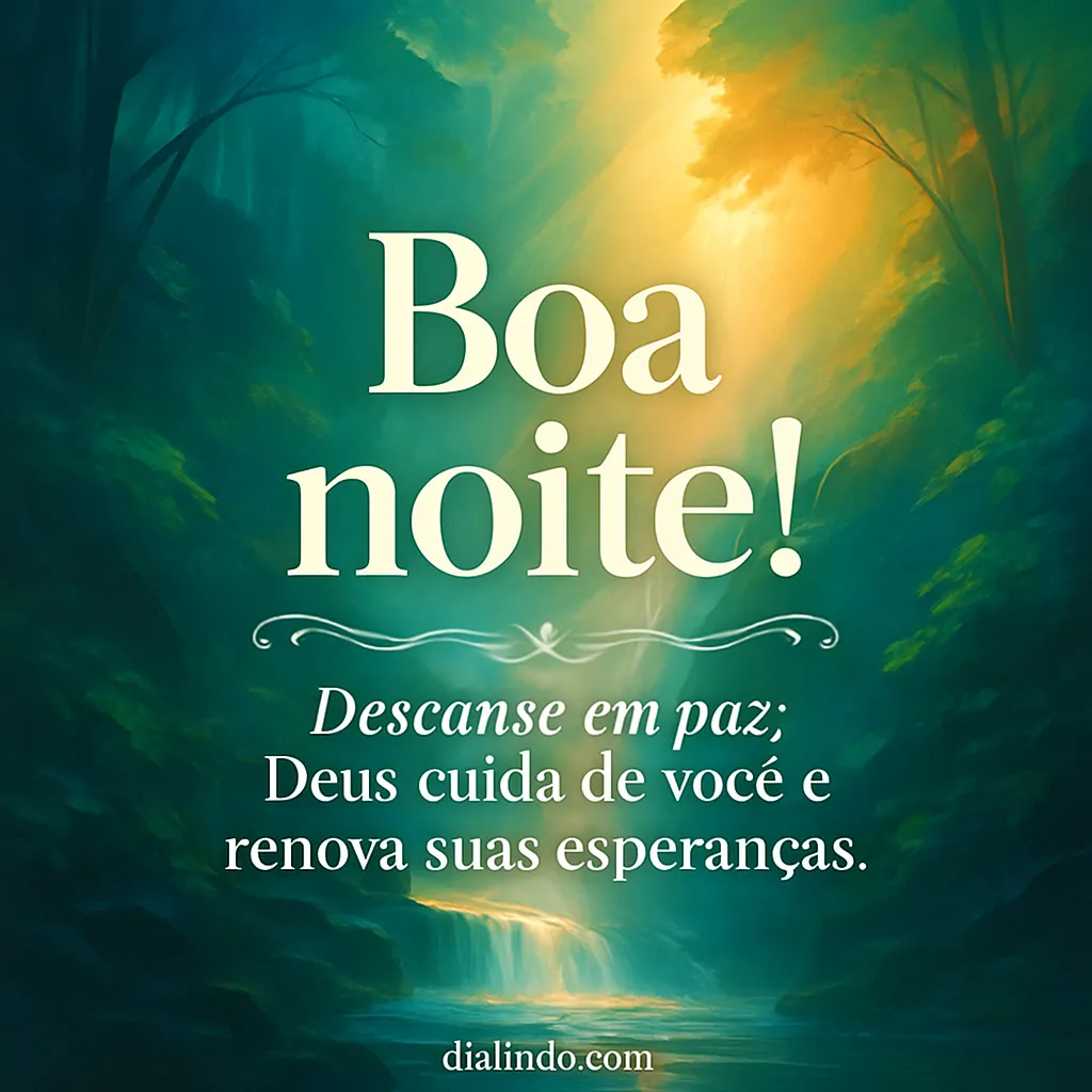 Paz, Descanso e Esperança Divina