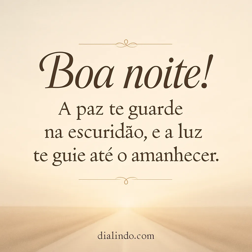 Escuridão Protegida, Alvorada Guiada