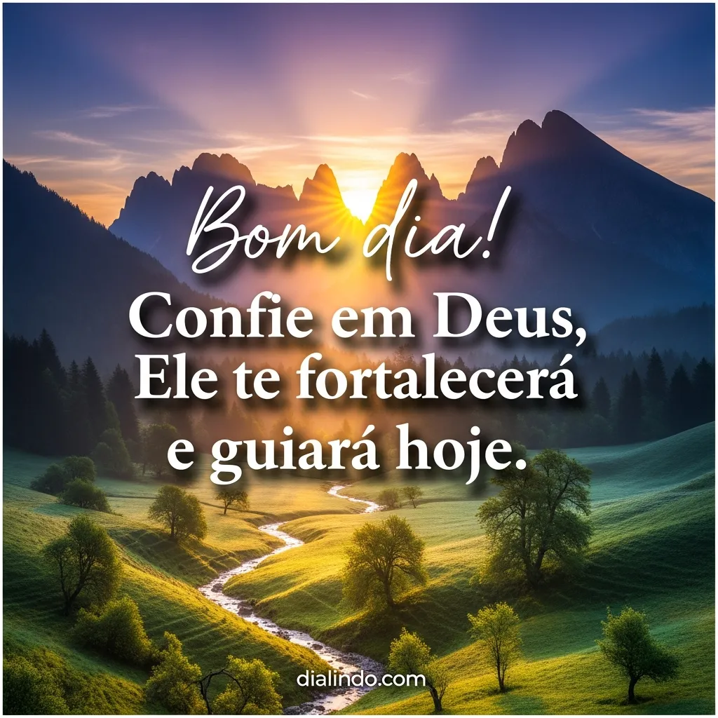 Amanhecer Guiado e Fortalecido