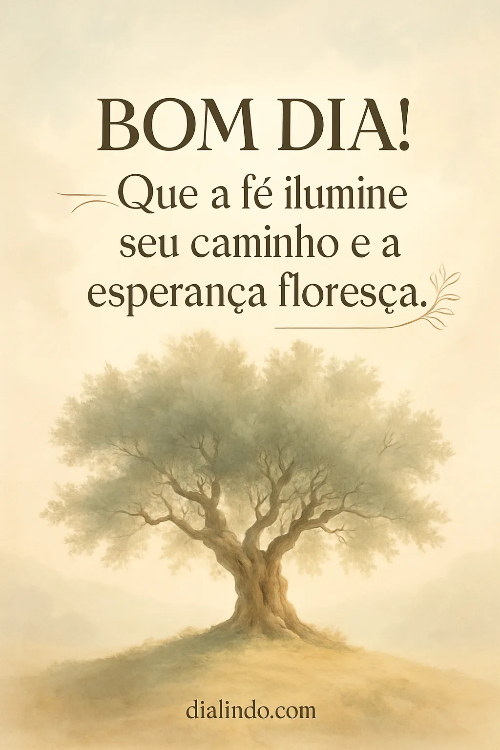 Luz e Flores no Caminho