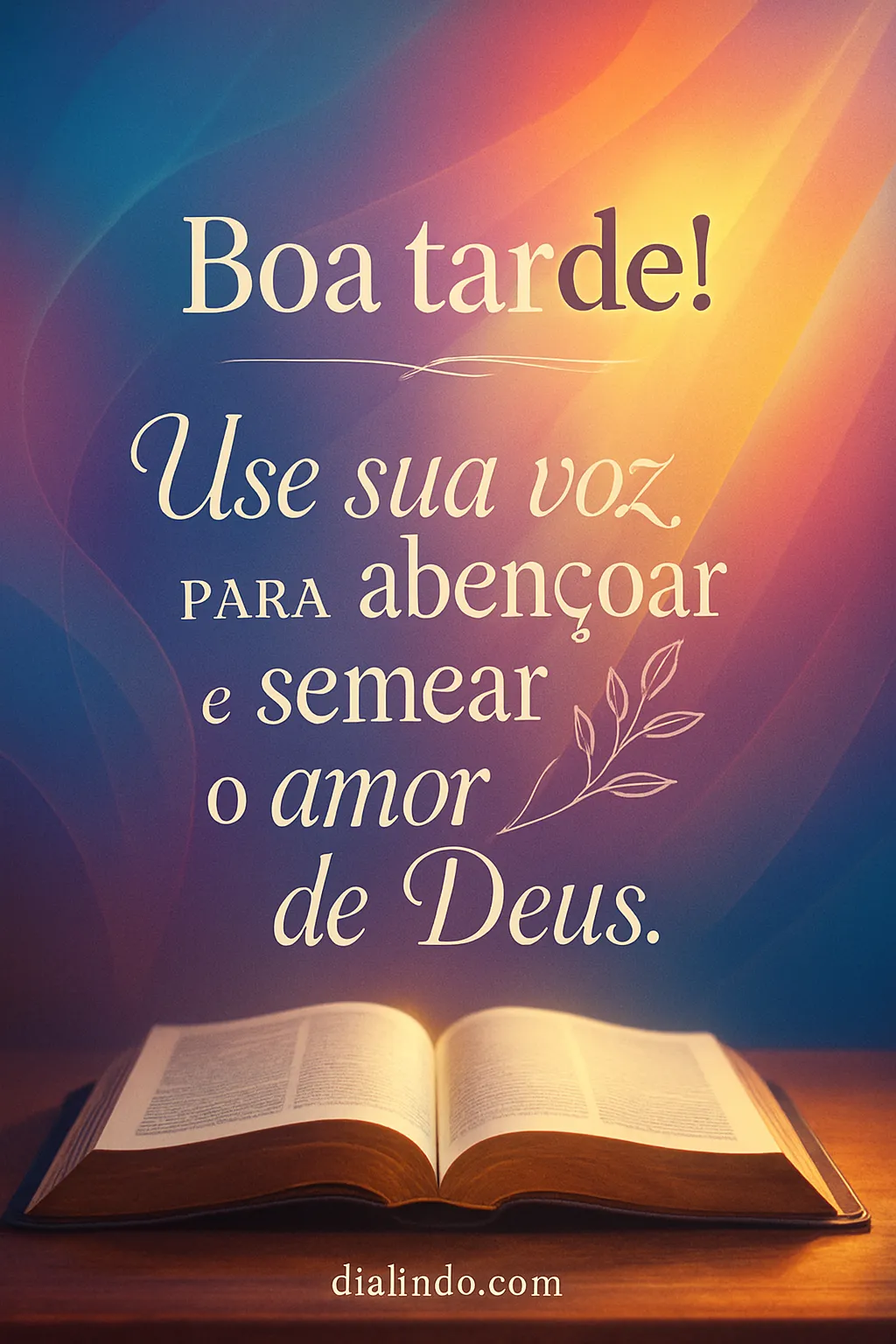 Voz: Semente do Amor Divino