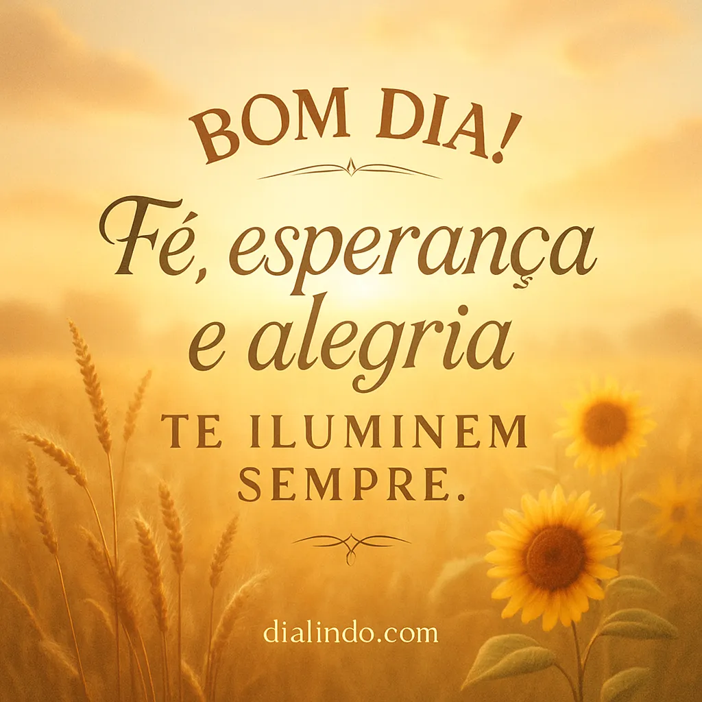 Amanhecer Triunfal: Fé, Esperança, Luz