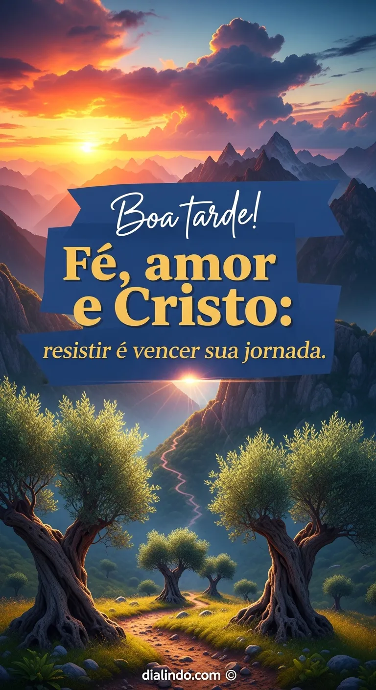 Cristo: Amor, Fé, Resistência, Vitória
