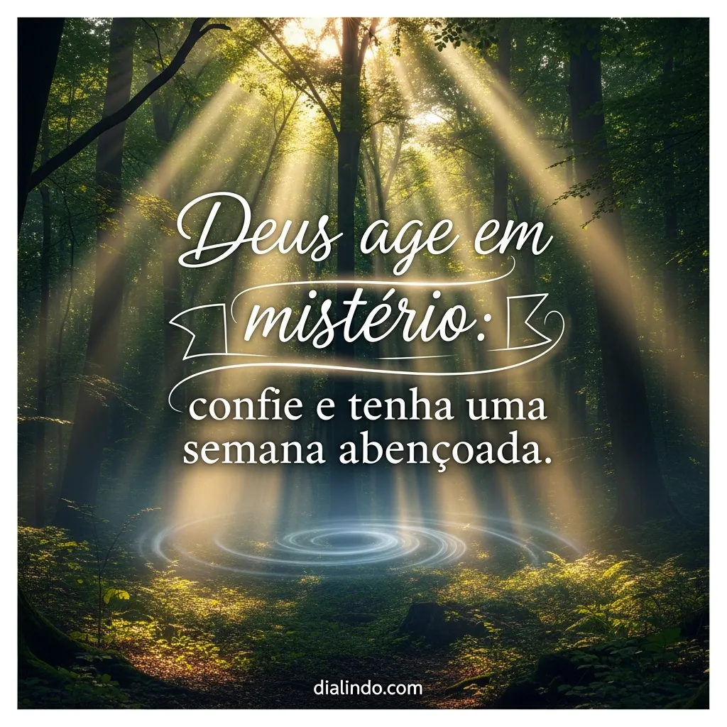 Misteriosa Agência Divina Semanal.