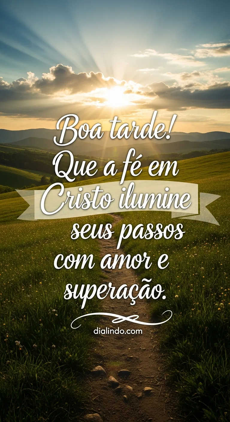 Cristo: Amor, Luz, Passos