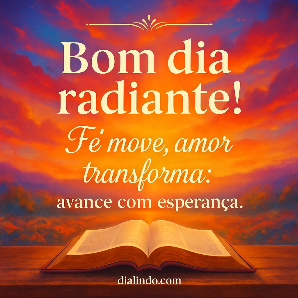 Esperança: Fé, Amor, Avanço