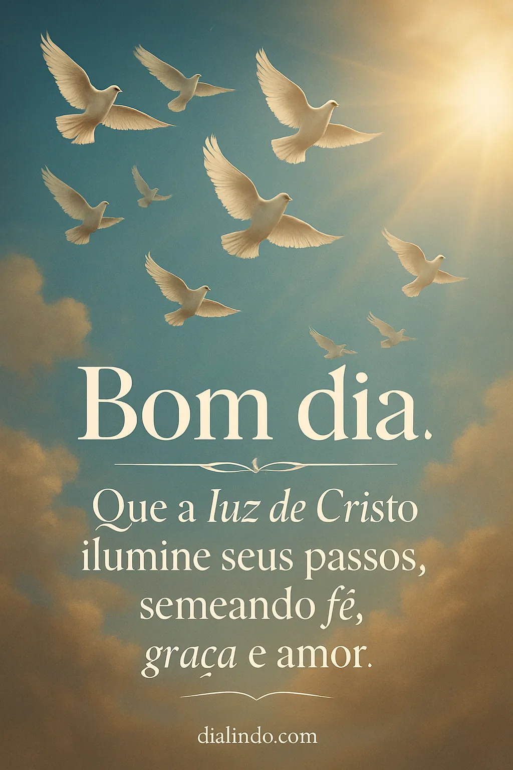 Cristo: Luz, Fé e Amor