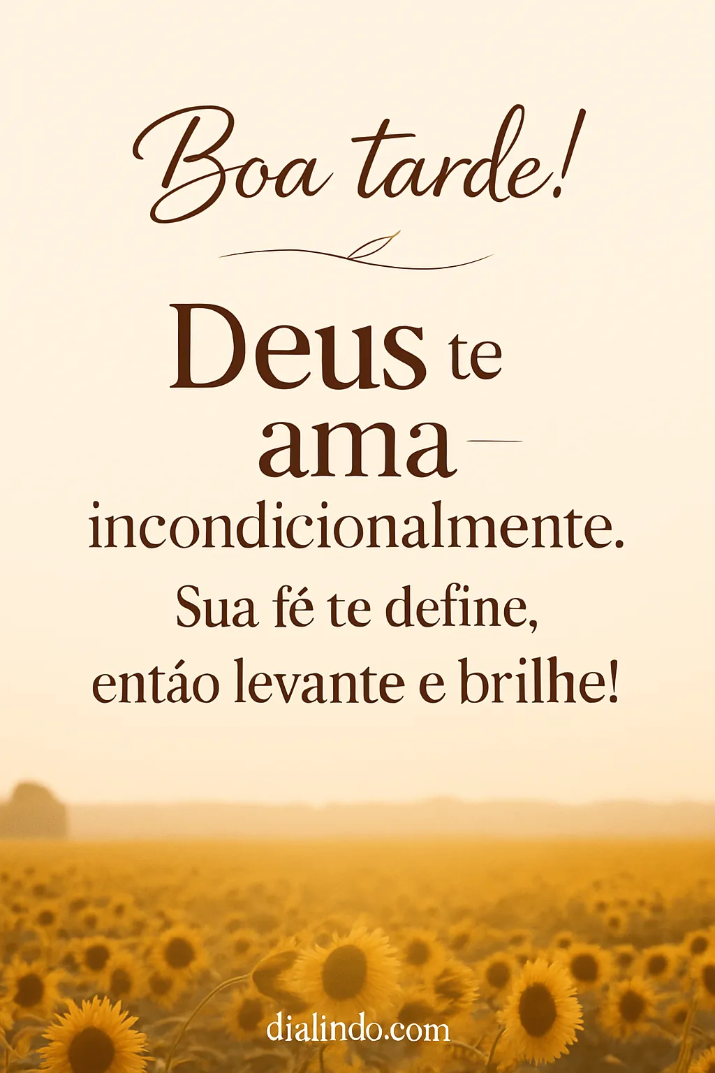 Fé Radiante em Ação.