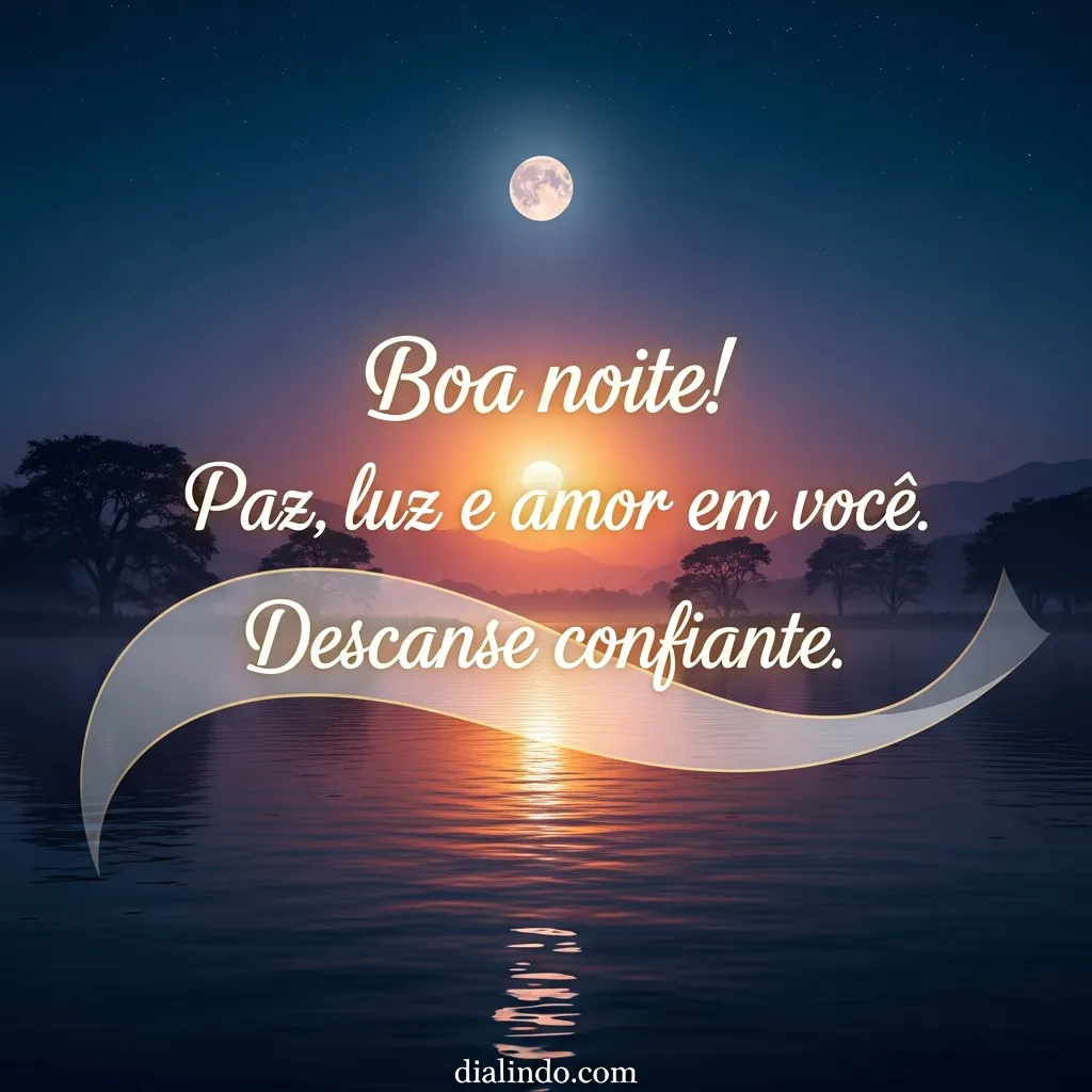 Confiança: Luz Interior Noturna