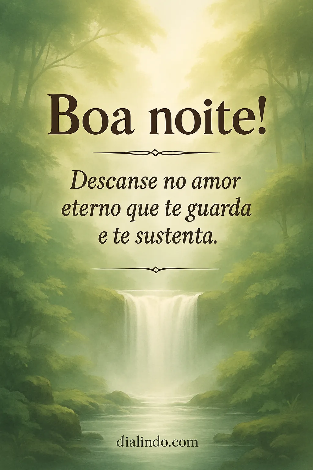 Amor Eterno: Seu Descanso.