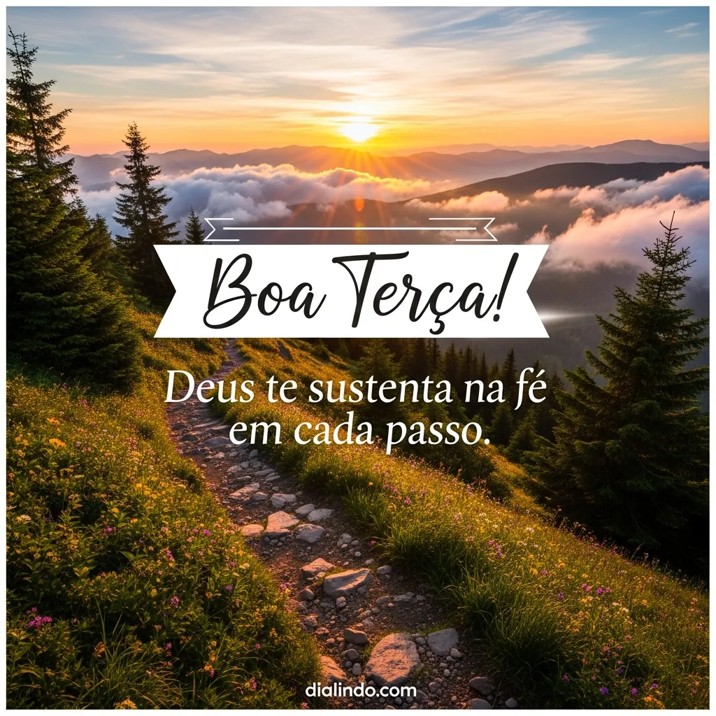 Passos Firmes, Fé Sustentada.