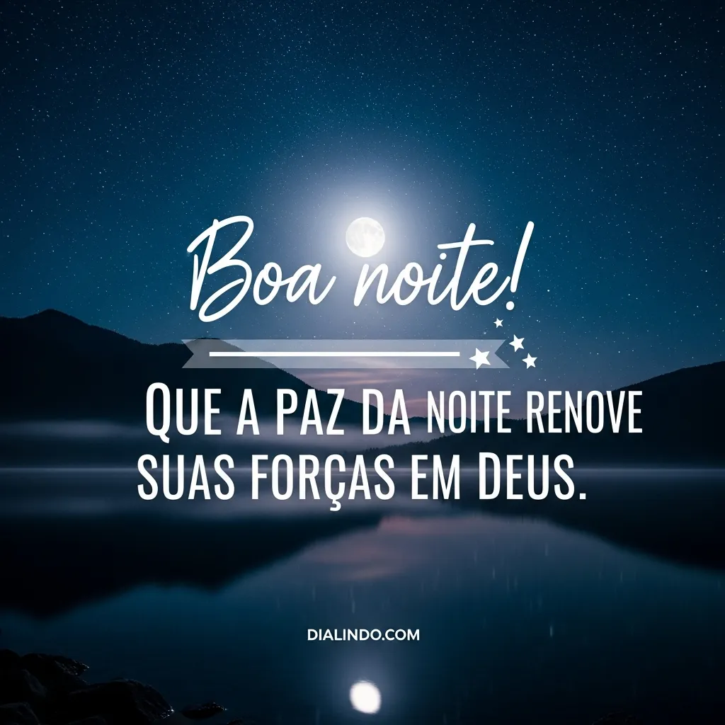 Paz Noturna: Força Divina.