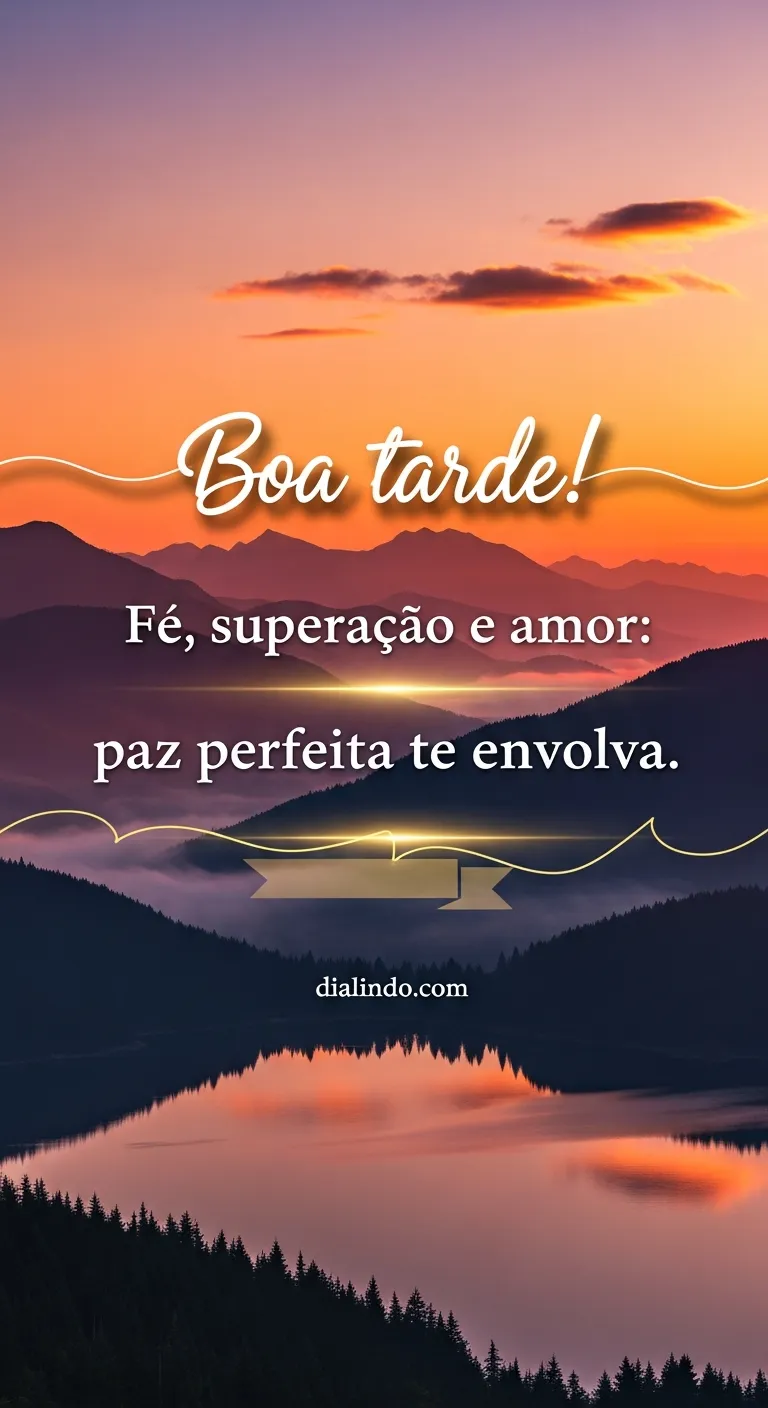 Paz Perfeita: Fé, Amor