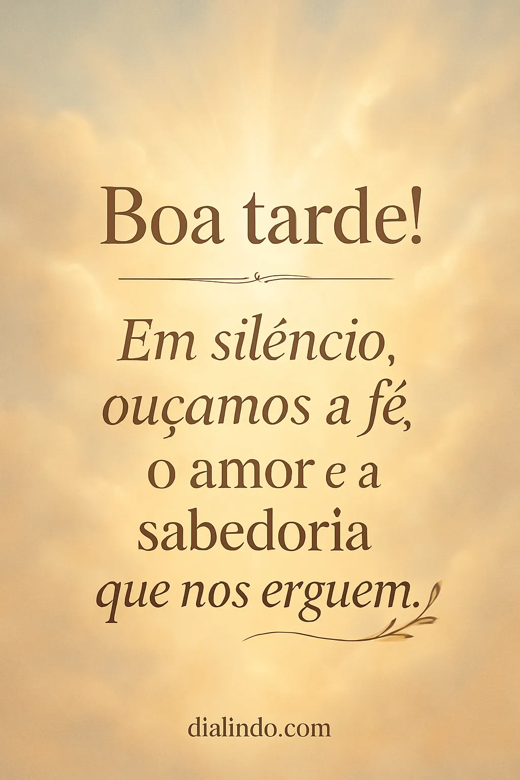 Silêncio: Ascensão da Alma