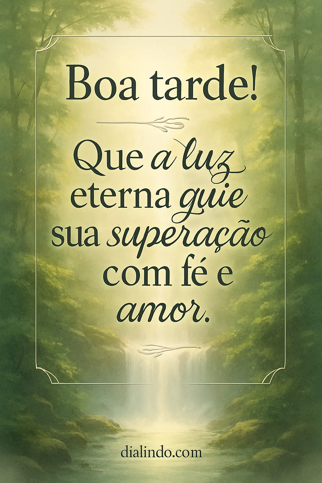 Luz Eterna na Superação