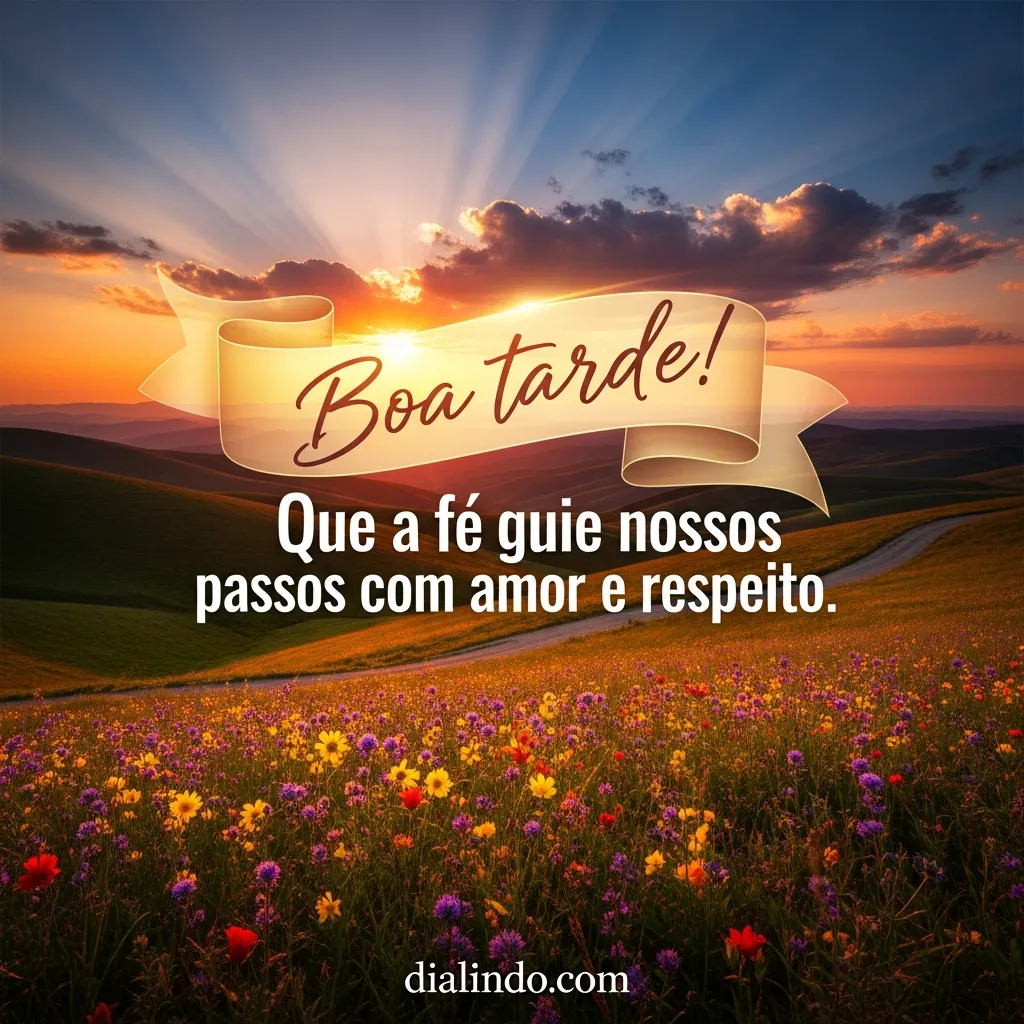 Rumo Leve: Fé Amorosa. - Mensagem inspiradora