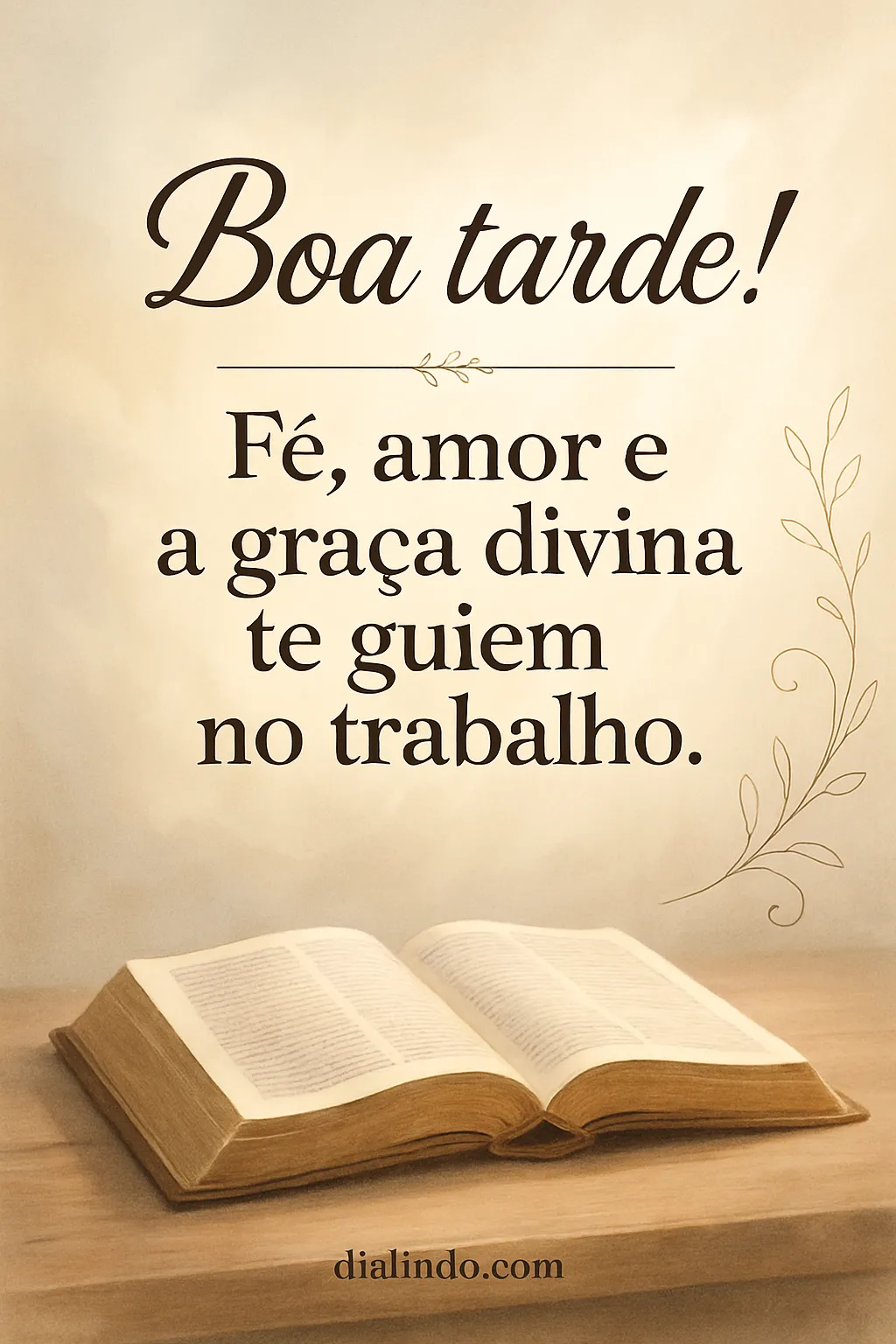 Tríade Divina no Trabalho - Mensagem inspiradora