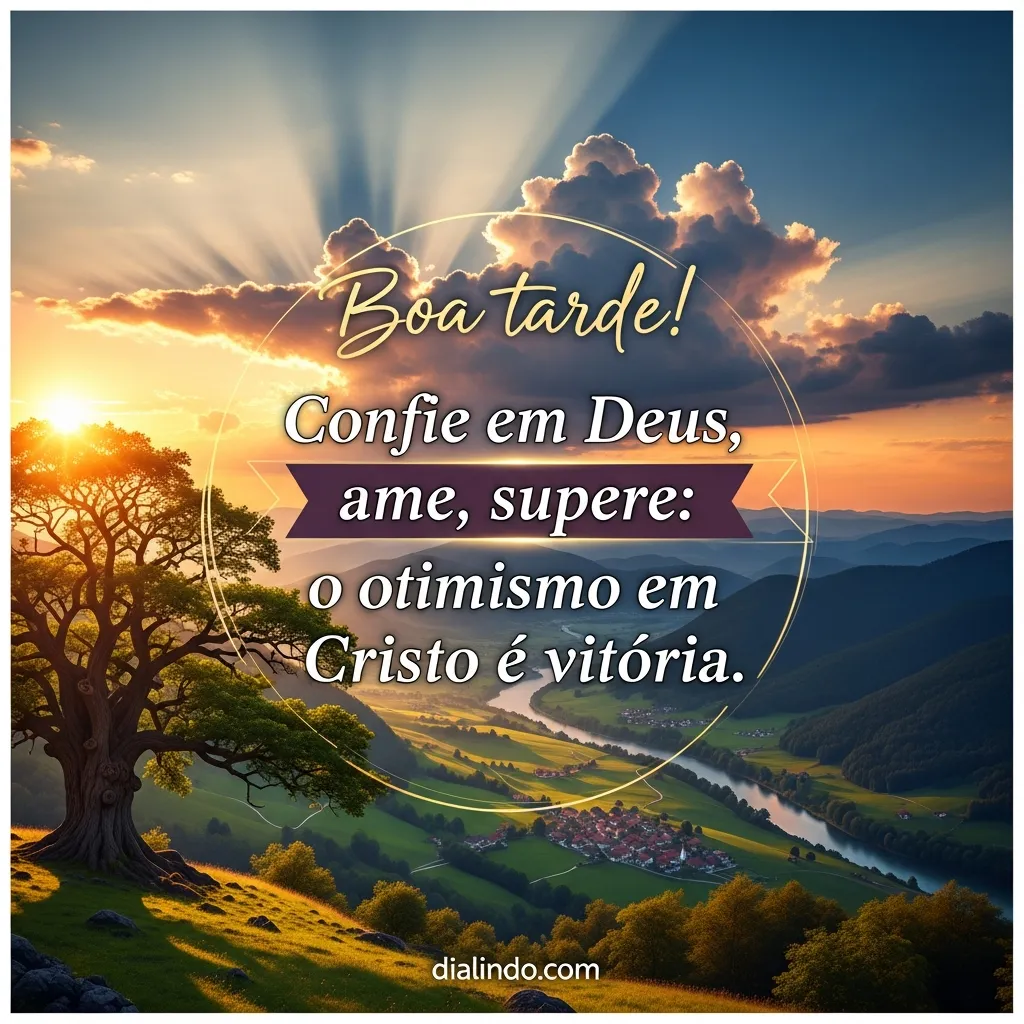 Cristo: Amor, Superação, Vitória.