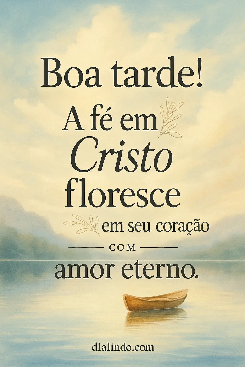 Cristo: Amor Eterno Florescendo