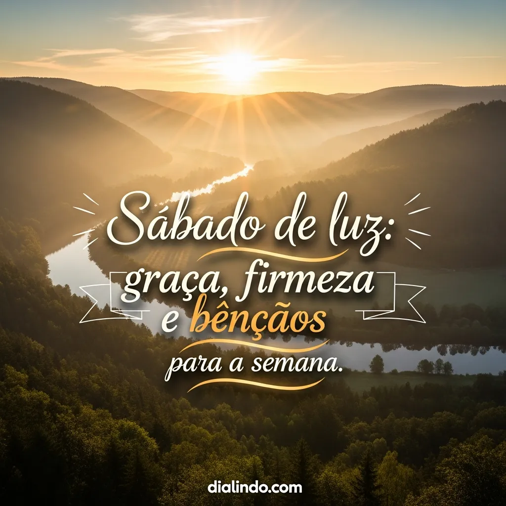 Sábado: Luz que Edifica.