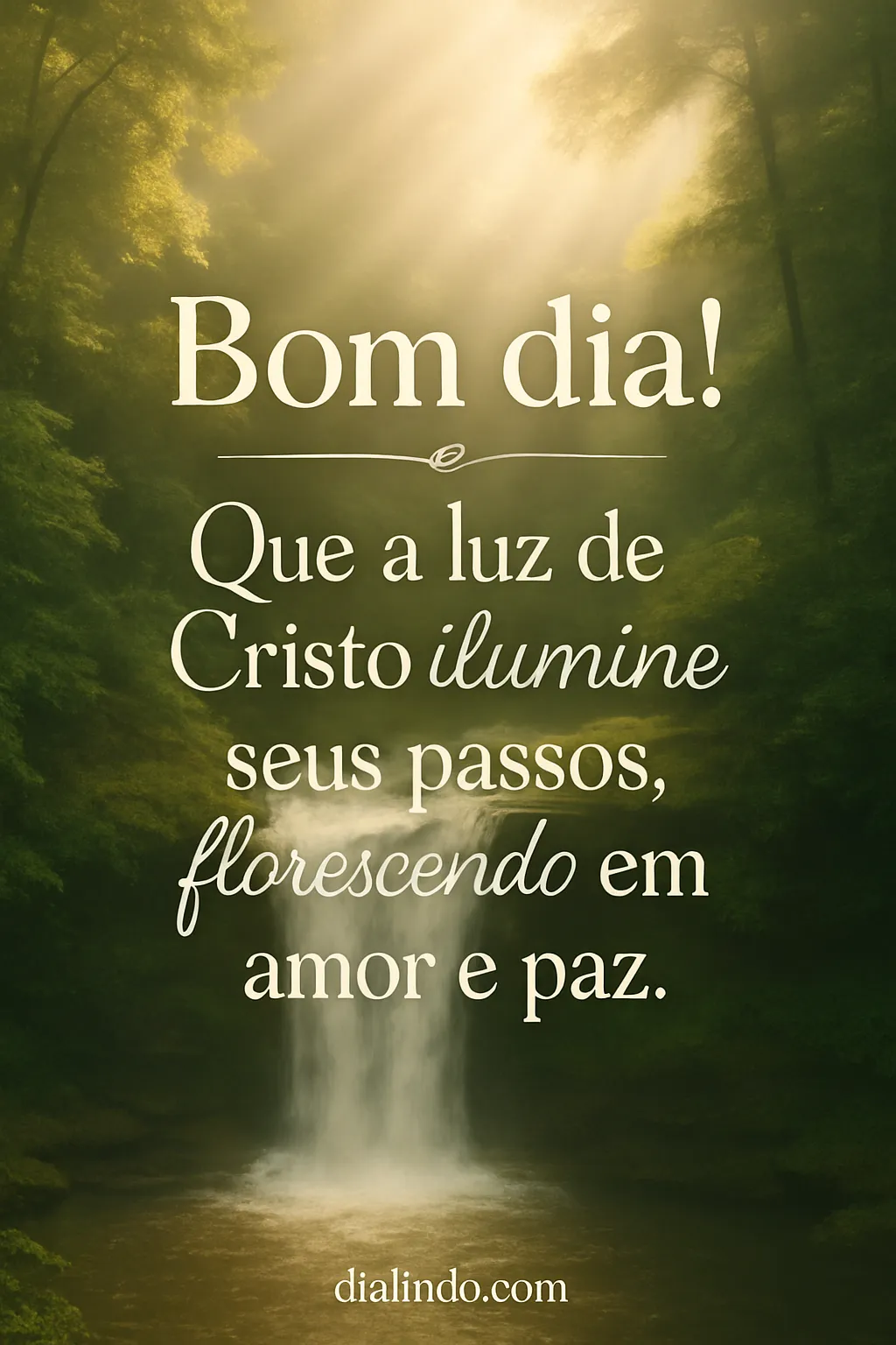 Passos Iluminados, Amor Florescido