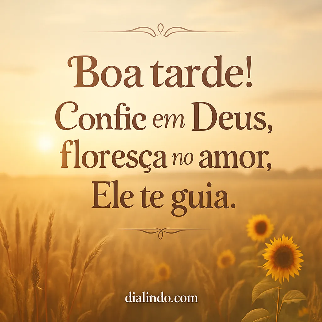 Deus, Amor e Florescer Guiado