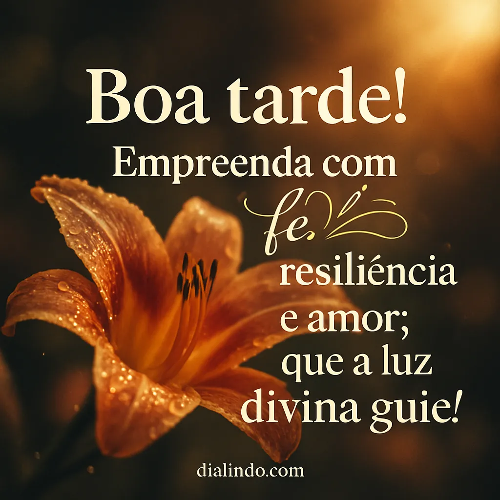 Luz Divina no Empreender. - Mensagem inspiradora