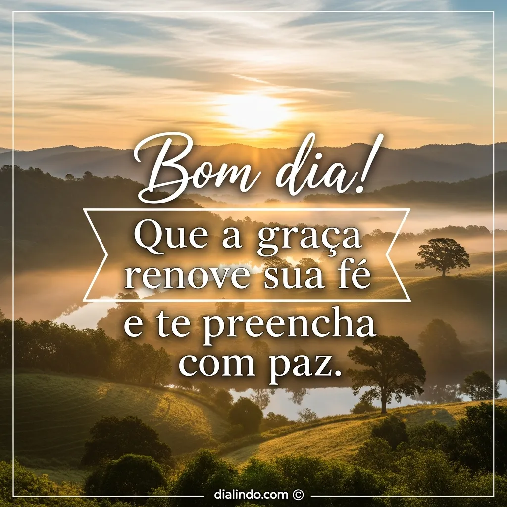 Fé Renovada, Paz Matinal